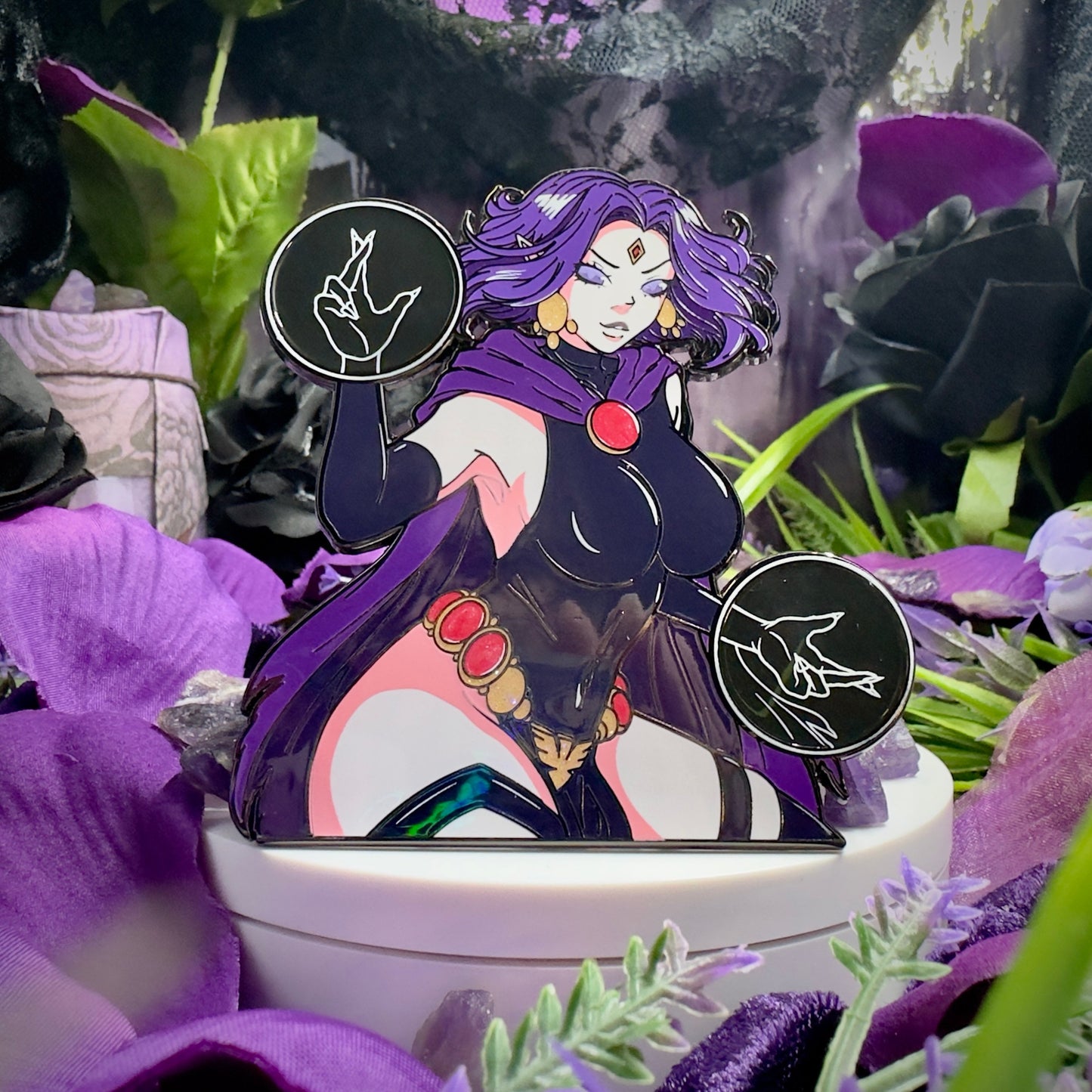 Sassy Spellcaster Enamel Pin