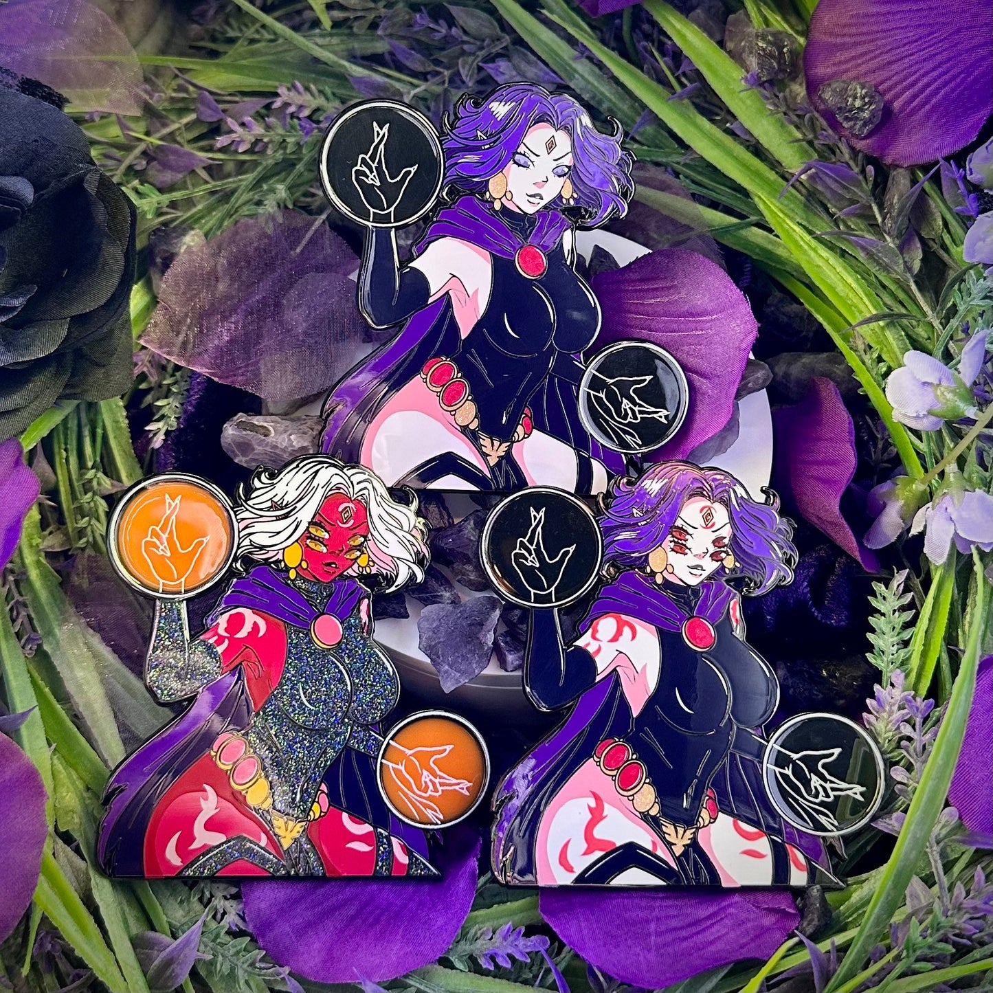 Sassy Spellcaster Enamel Pin