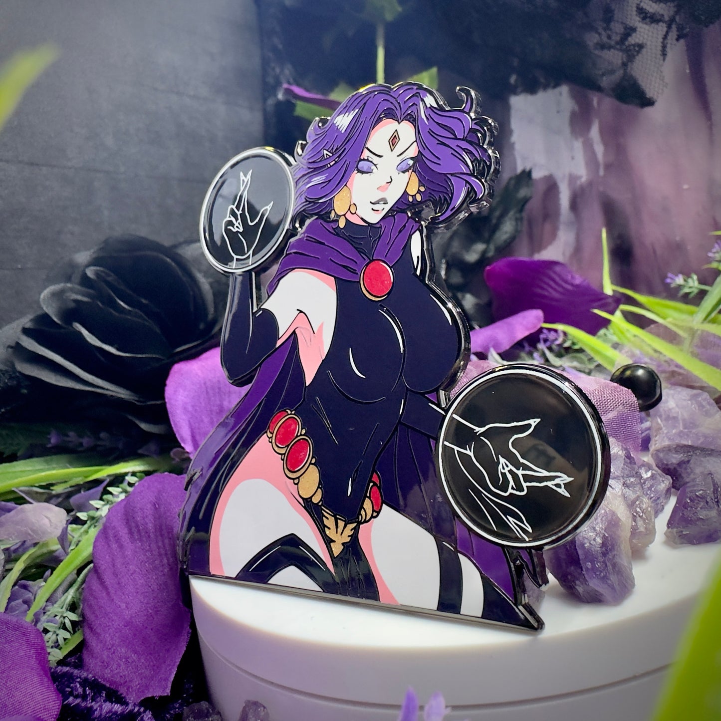 Sassy Spellcaster Enamel Pin