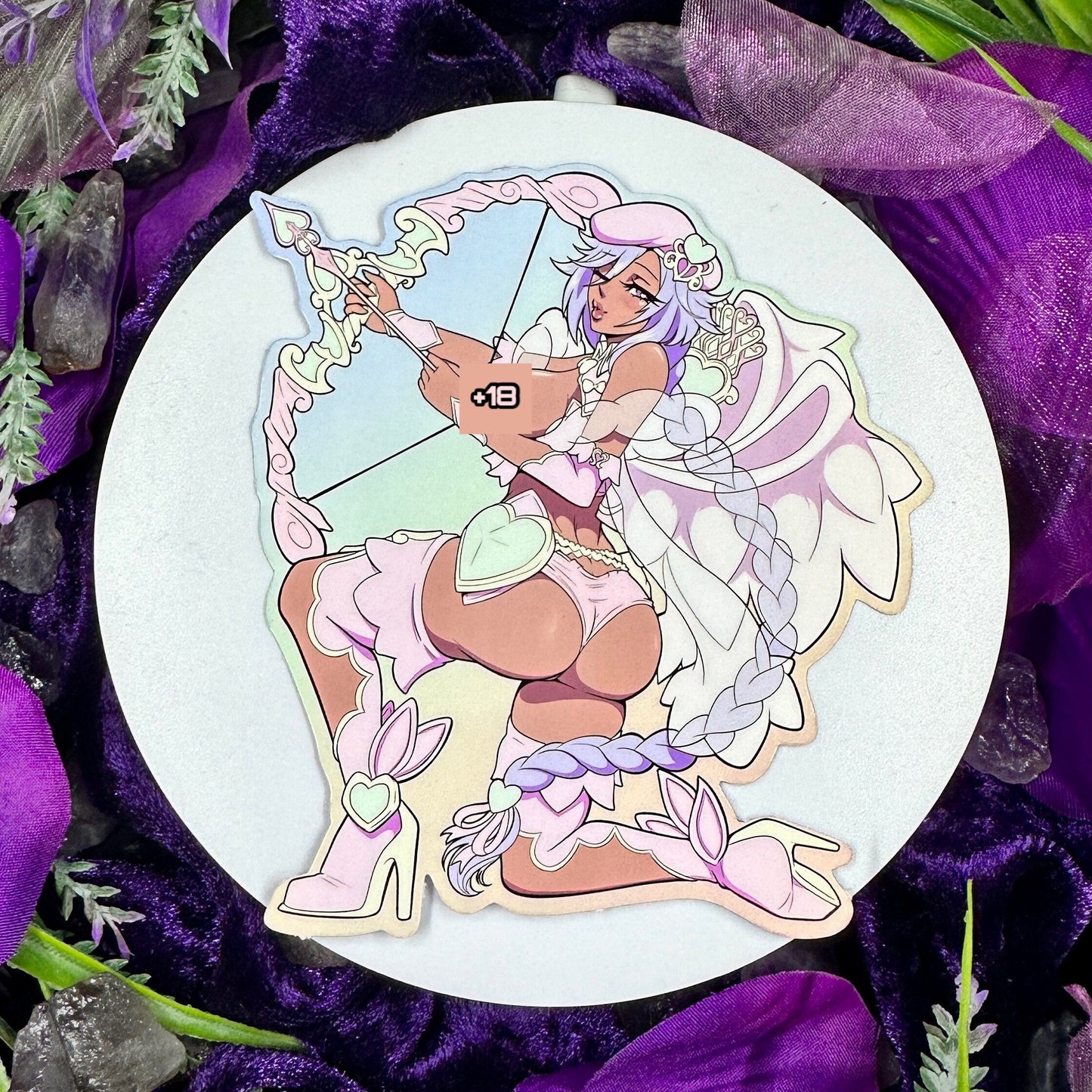 Cupid Assassin NSFW Vinyl Sticker