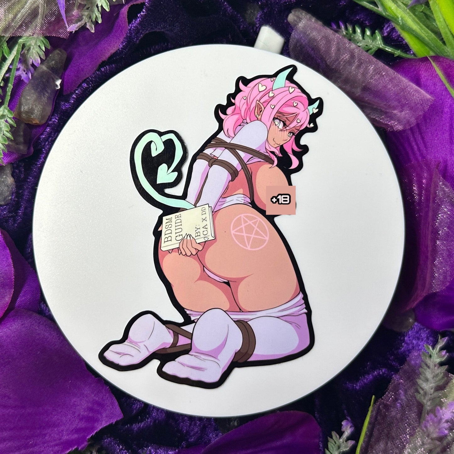 Hell Tied NSFW Vinyl Sticker