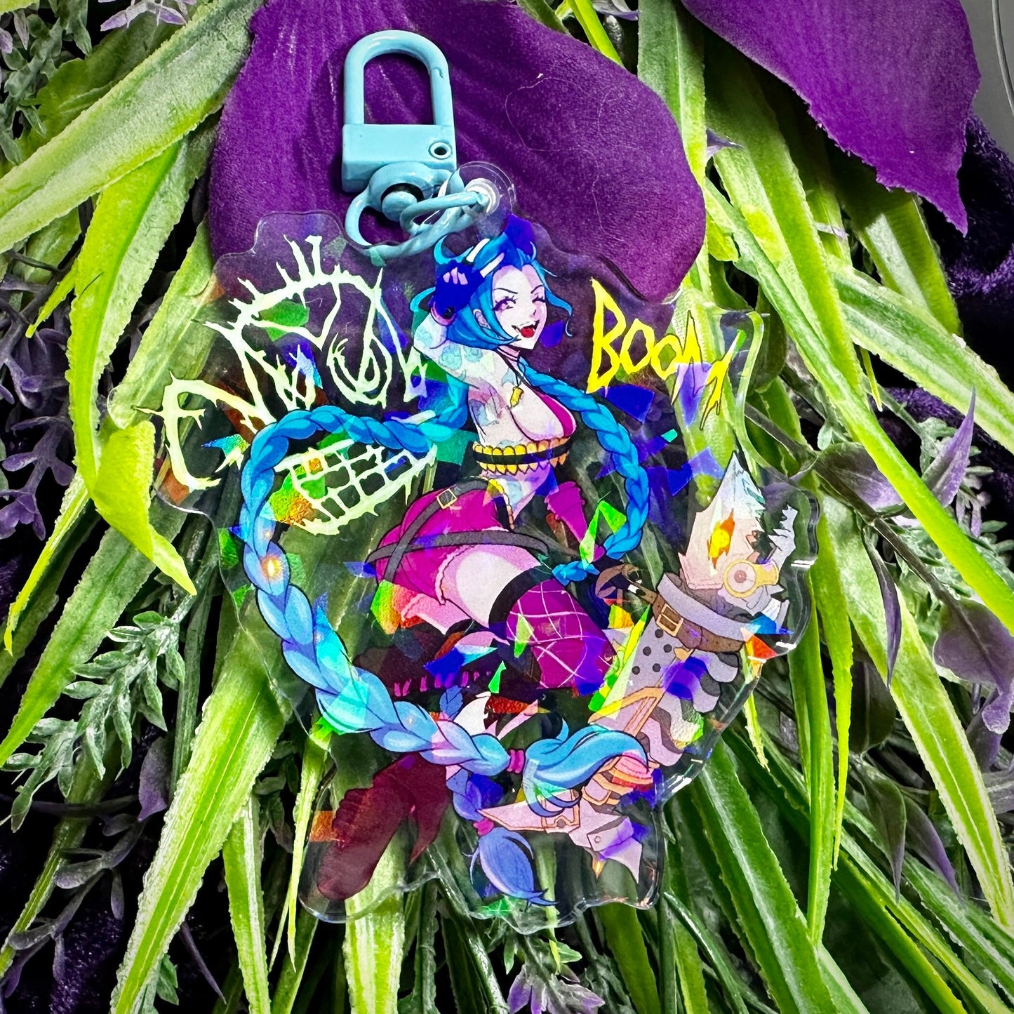 Boom! Holographic Charm
