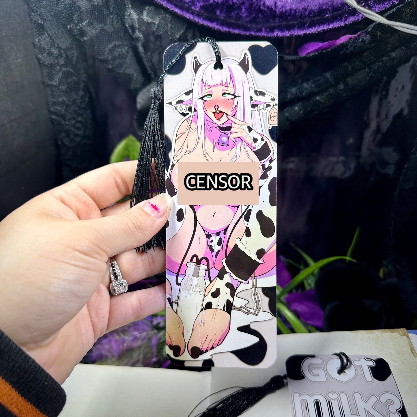 Milkers NSFW Bookmark