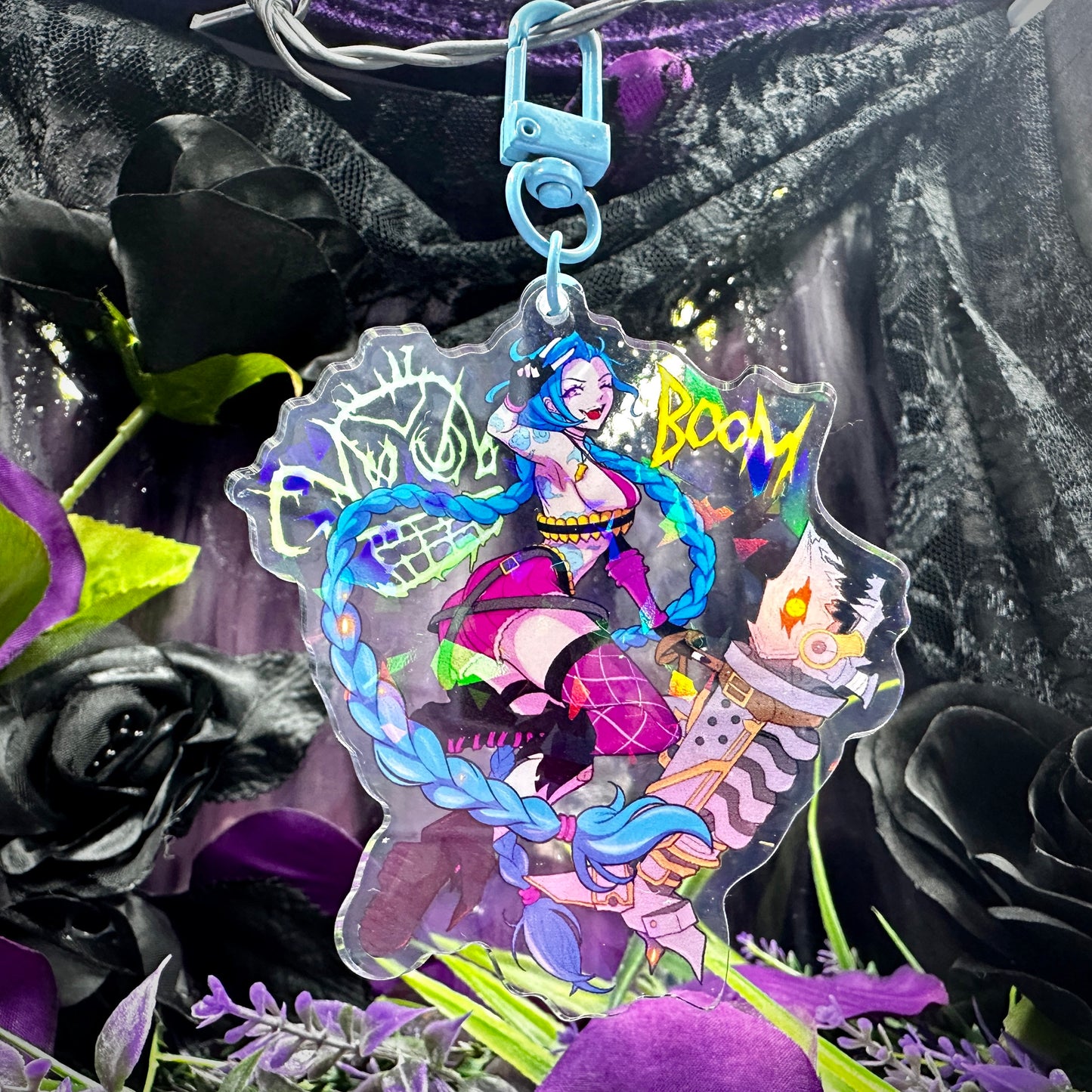 Boom! Holographic Charm