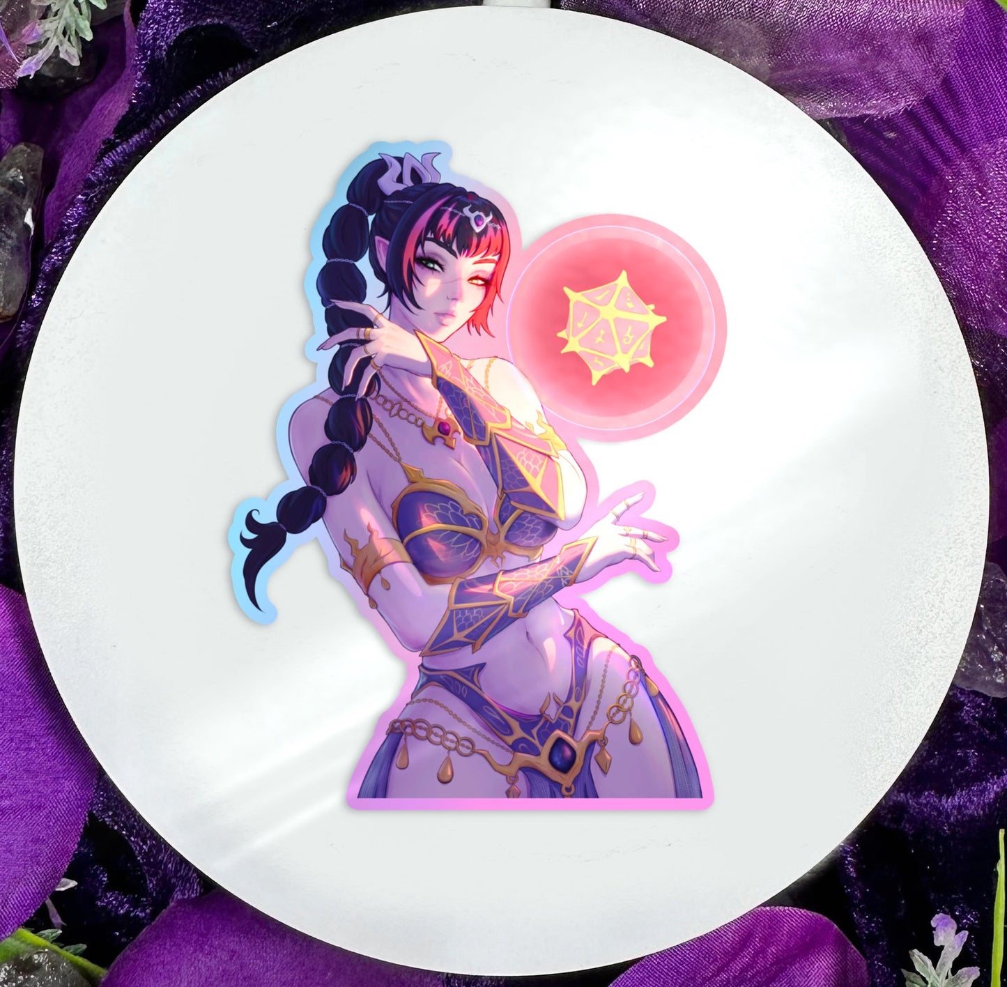 Captivating Cleric Vinyl Sticker