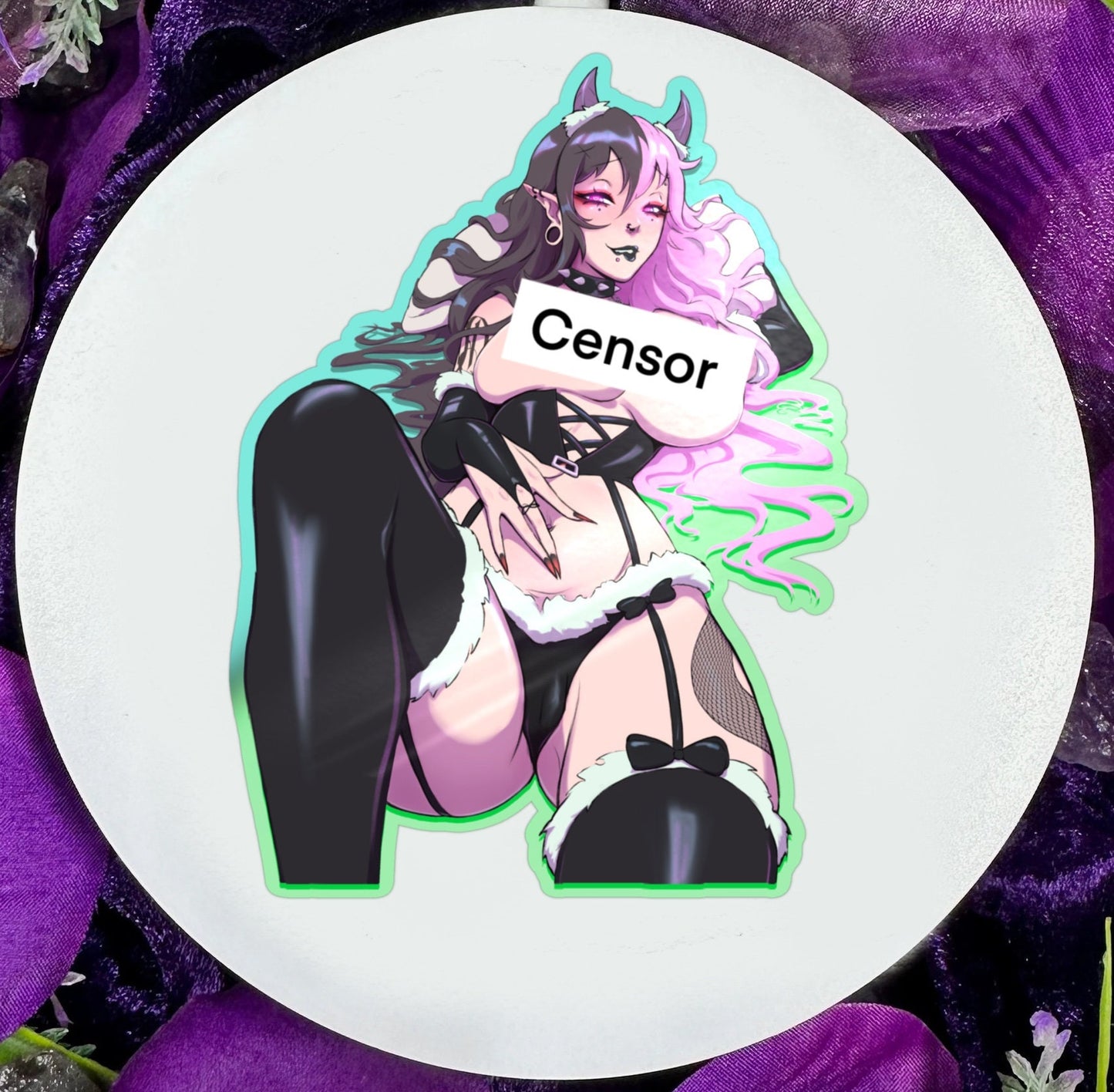 Winter DV NSFW Vinyl Sticker