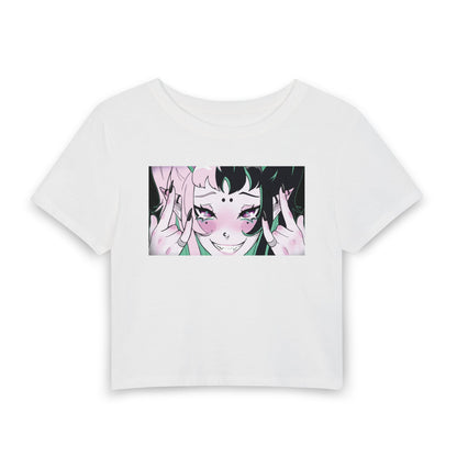 Devious Cropped Baby Tee