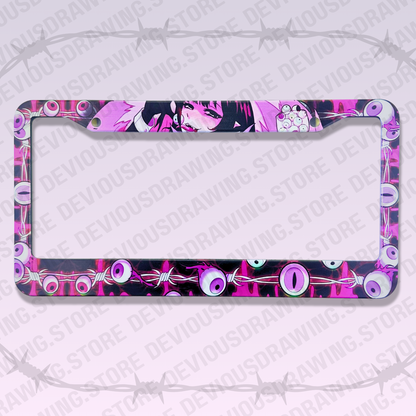 Succubus Sister License Plate Frame