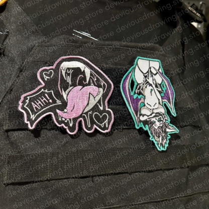 Fang Embroidered Patch | Hook & Loop