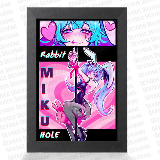 Rabbit Hole Print