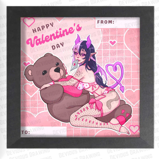 Valentine DV Art Print