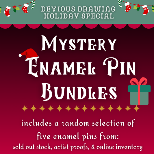 Mystery Enamel Pin Bundles