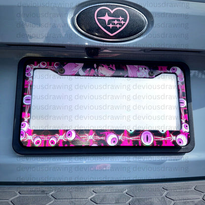 Succubus Sister License Plate Frame