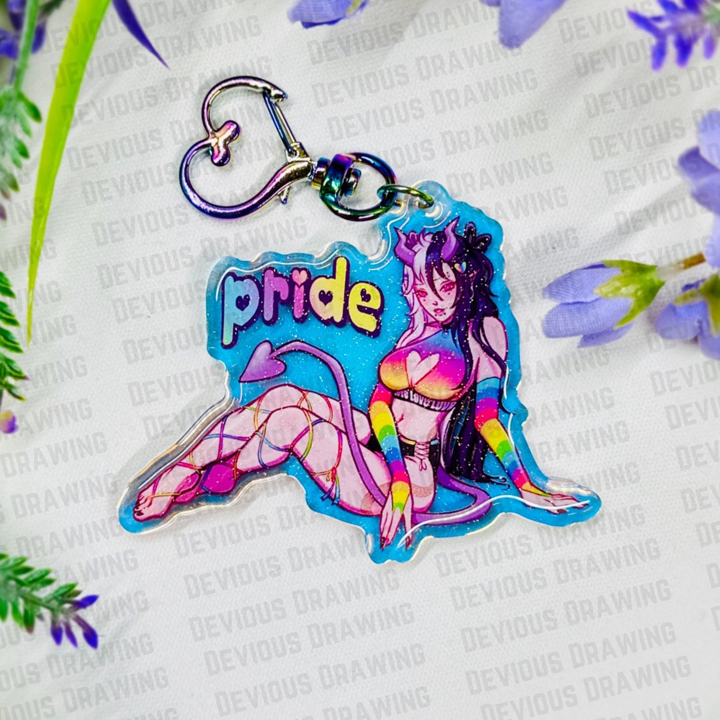 Pride Demon Acrylic Charm