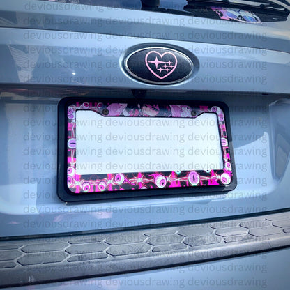 Succubus Sister License Plate Frame