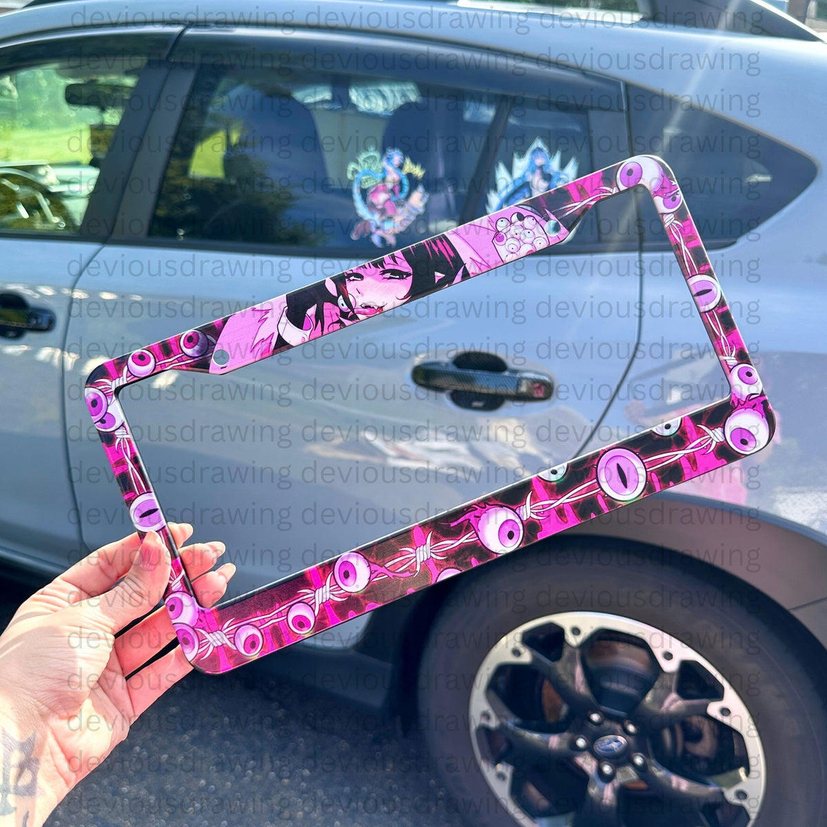 Succubus Sister License Plate Frame
