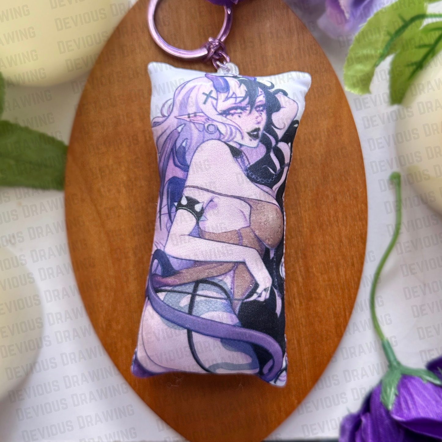 DV Pillow Keychain