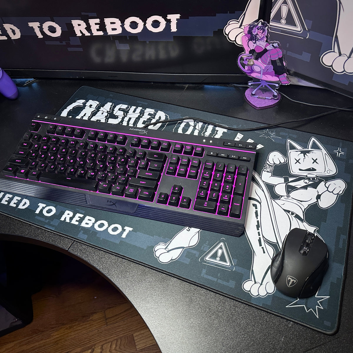 Crashed Out Playmat