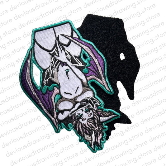 Nocturna Embroidered Patch | Hook & Loop