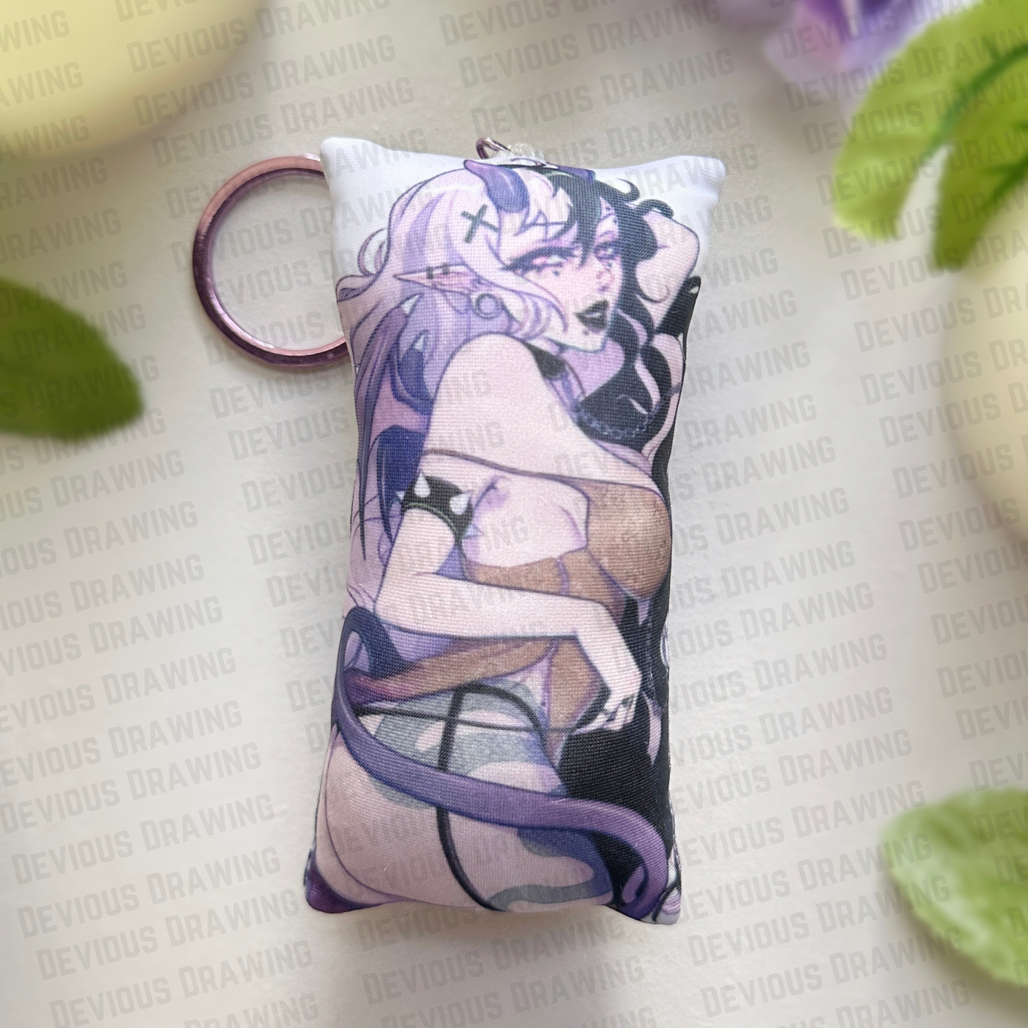 DV Pillow Keychain