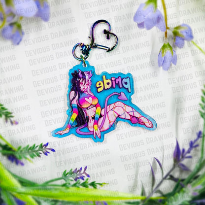 Pride Demon Acrylic Charm