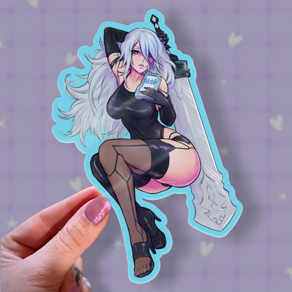 A Too Mobile Sticker