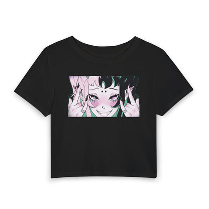 Devious Cropped Baby Tee