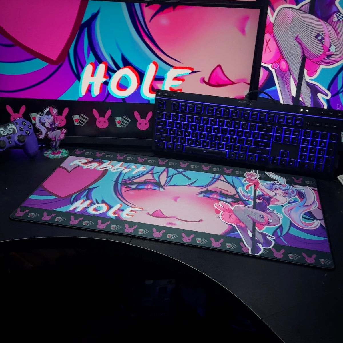 Rabbit Hole Playmat