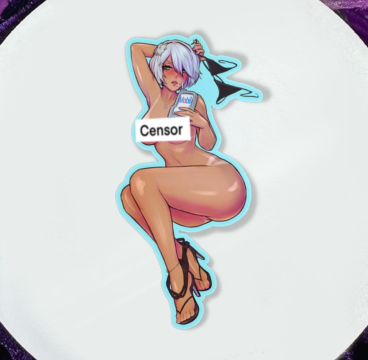 To Be Mobile Summer Sticker (NSFW)