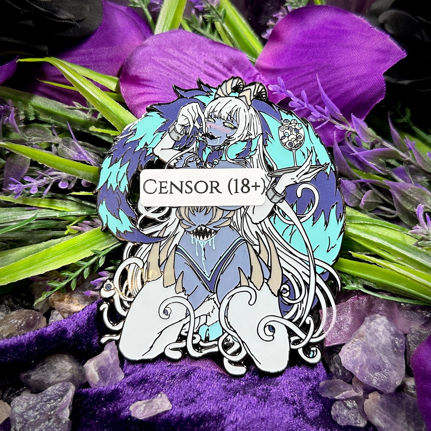 Succubus Sister Enamel Pin