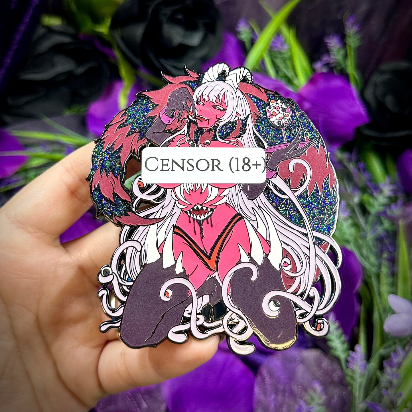 Succubus Sister Enamel Pin