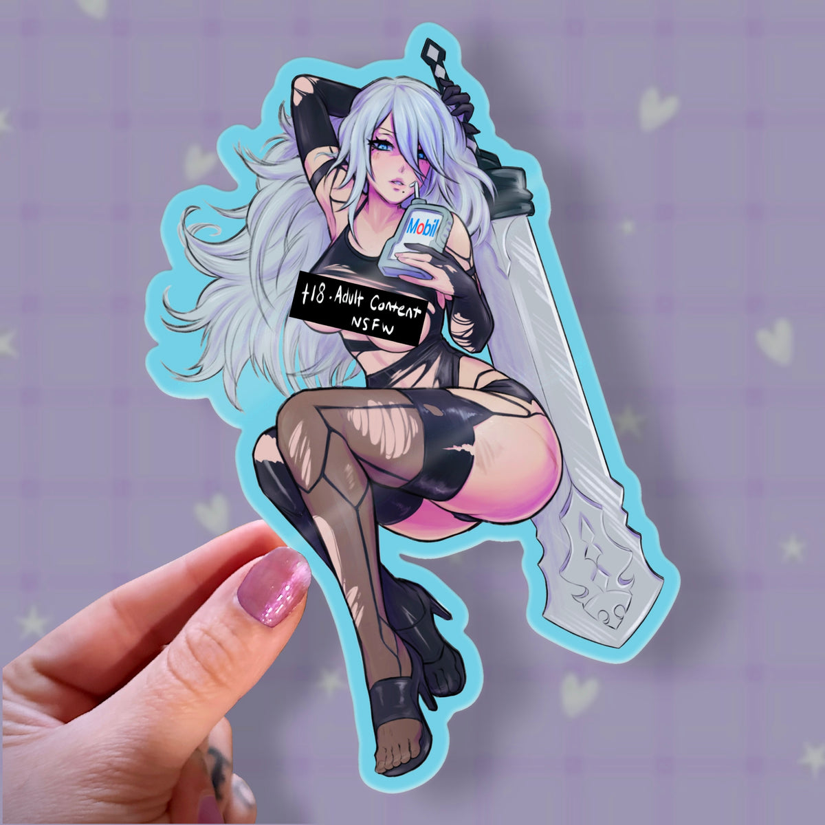 A Too Mobile Sticker (NSFW)