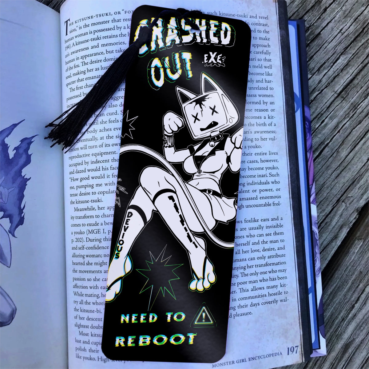 Crashed Out Bookmark
