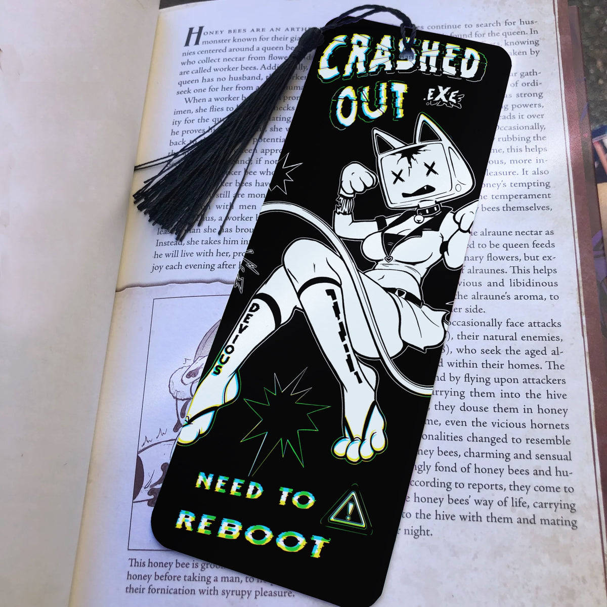 Crashed Out Bookmark
