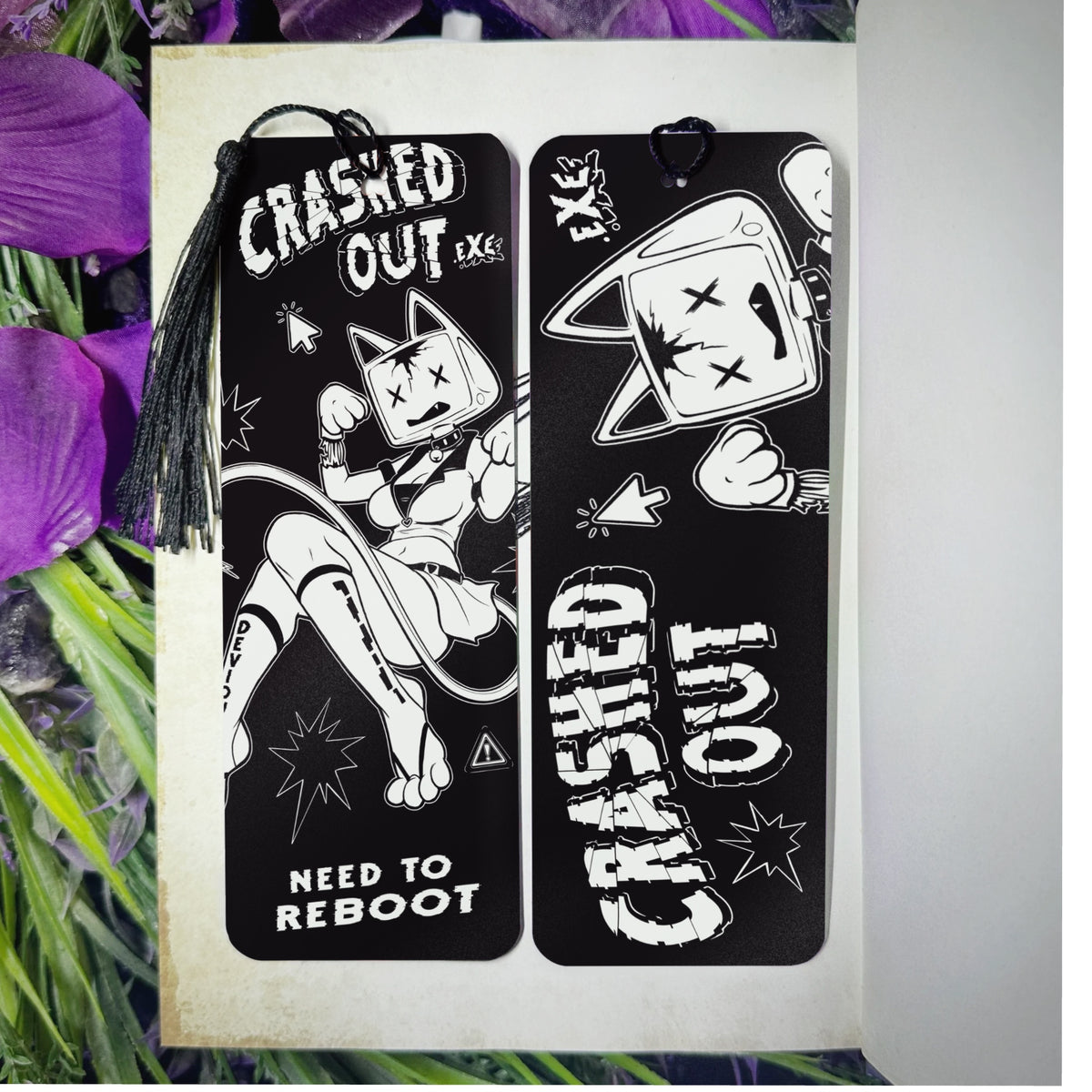 Crashed Out Bookmark