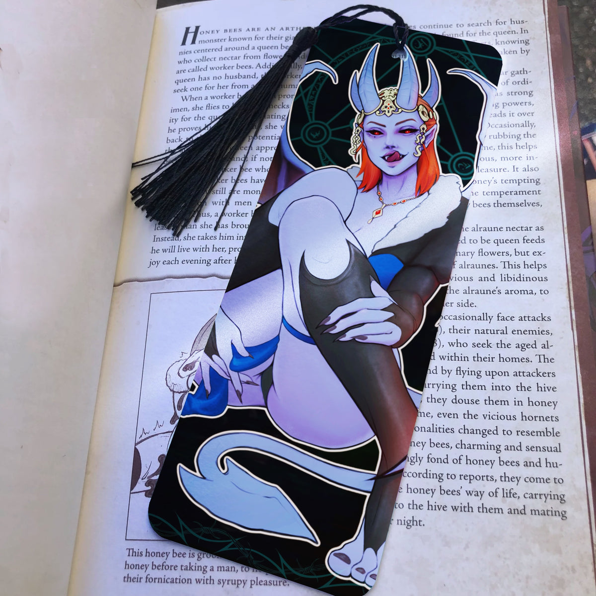 Flaunting Fiend Bookmark