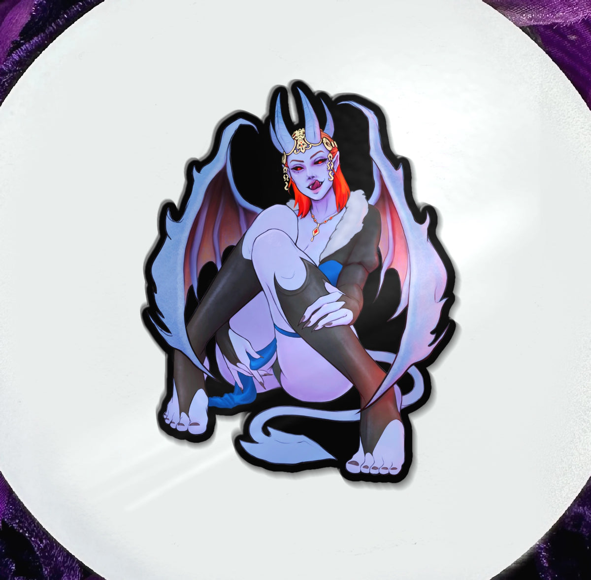 Flaunting Fiend Sticker