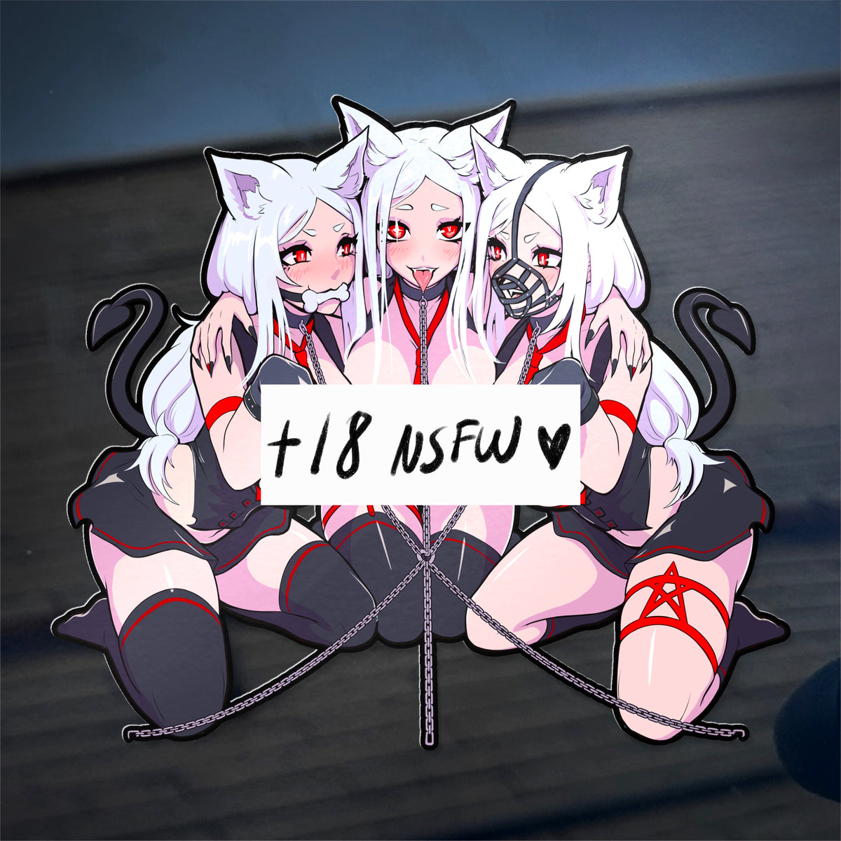 SubWoofed NSFW Car Sticker 6.5"