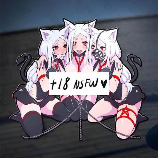 SubWoofed NSFW Car Sticker 6.5"