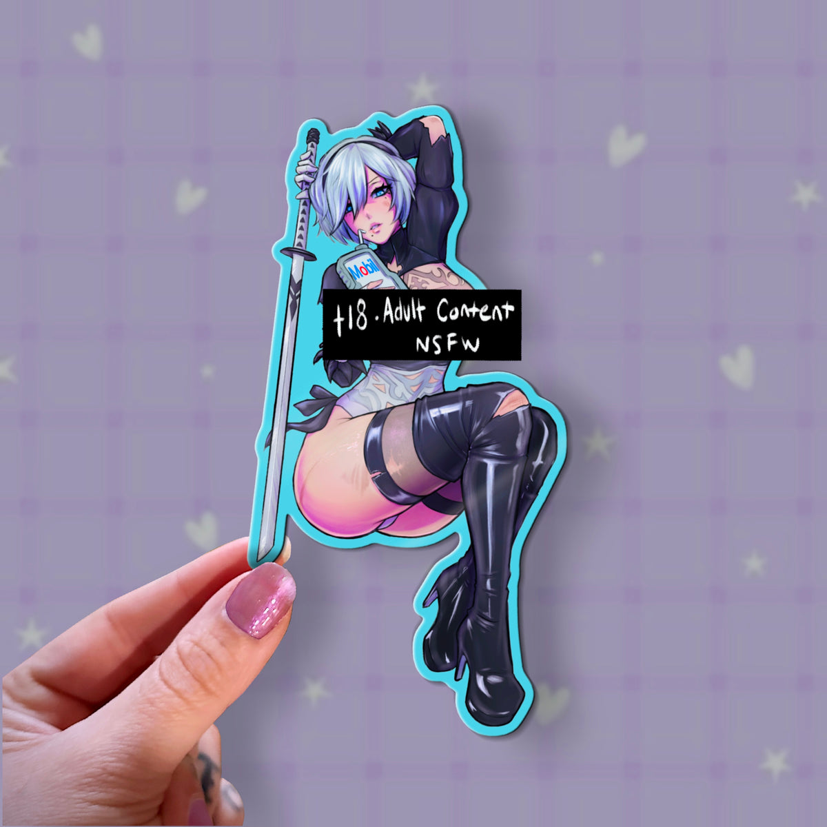 To Be Mobile Sticker (NSFW)