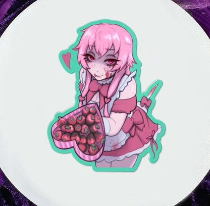 Valentine Yandere Sticker