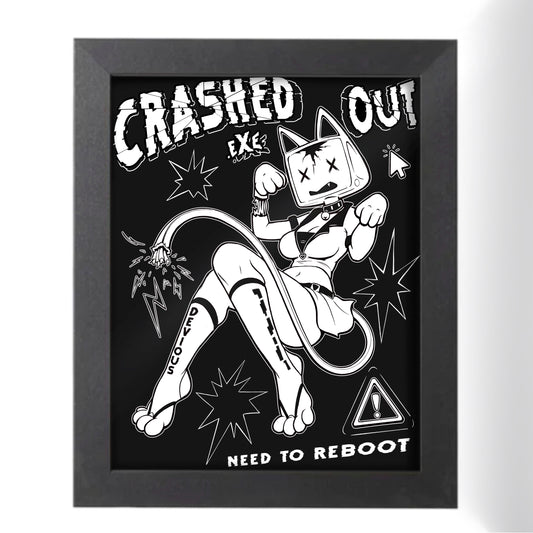 Crashed Out Print