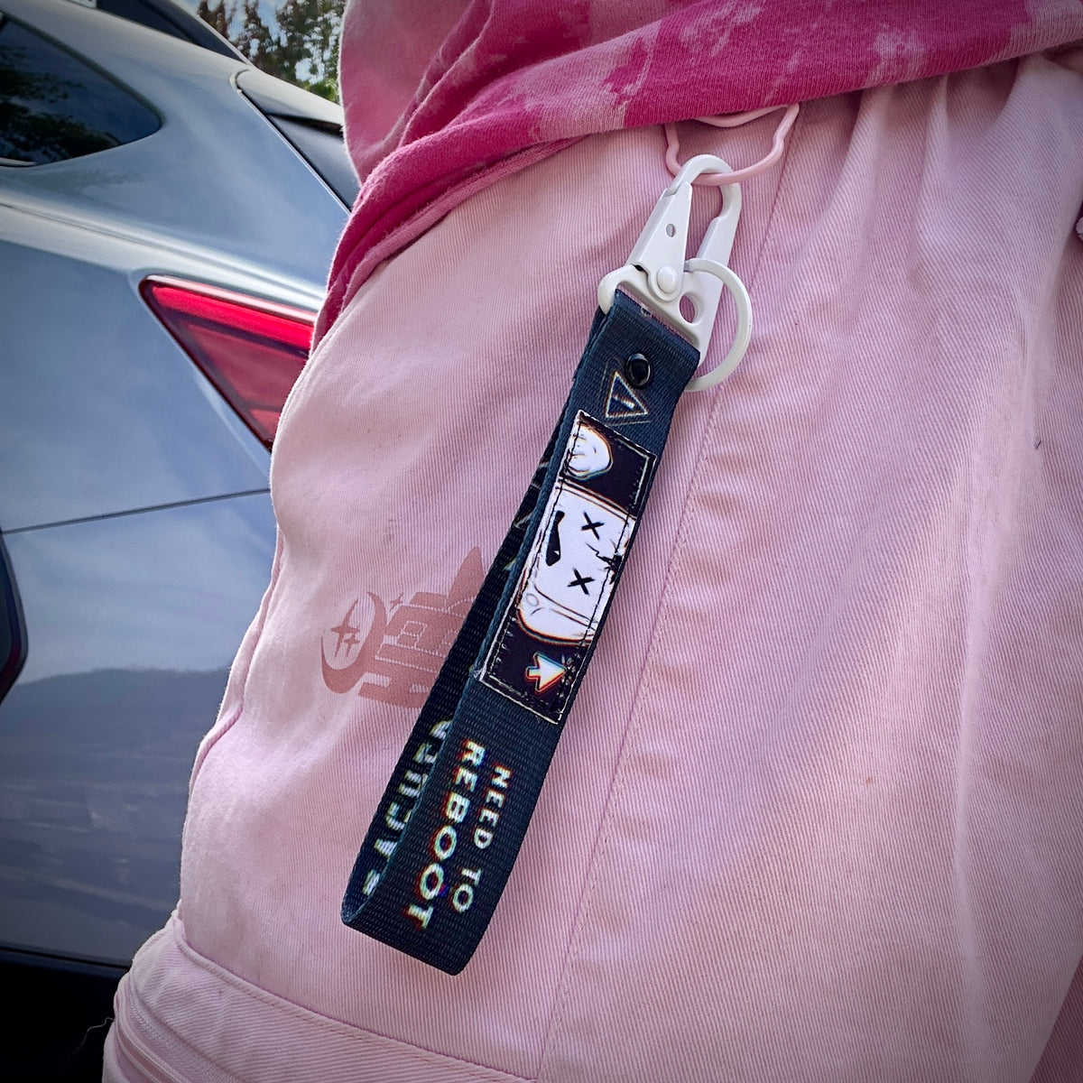 Crashed Out Keystrap