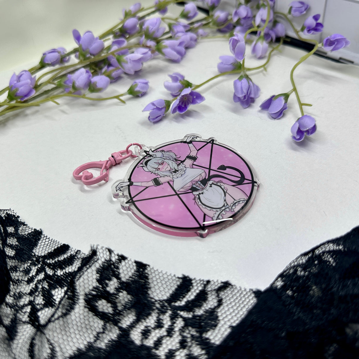 Hell Take Her Acrylic Charm