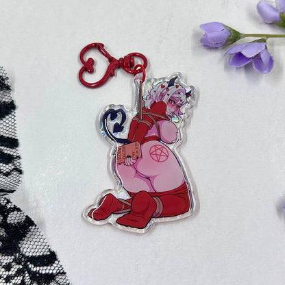 Hell Tied Acrylic Charm