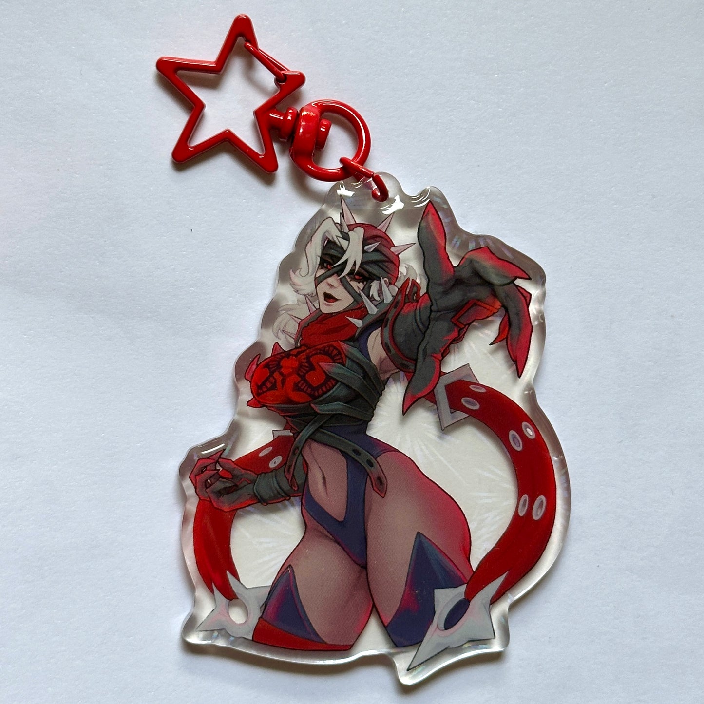 Malicious Miss Holo Acrylic Charm