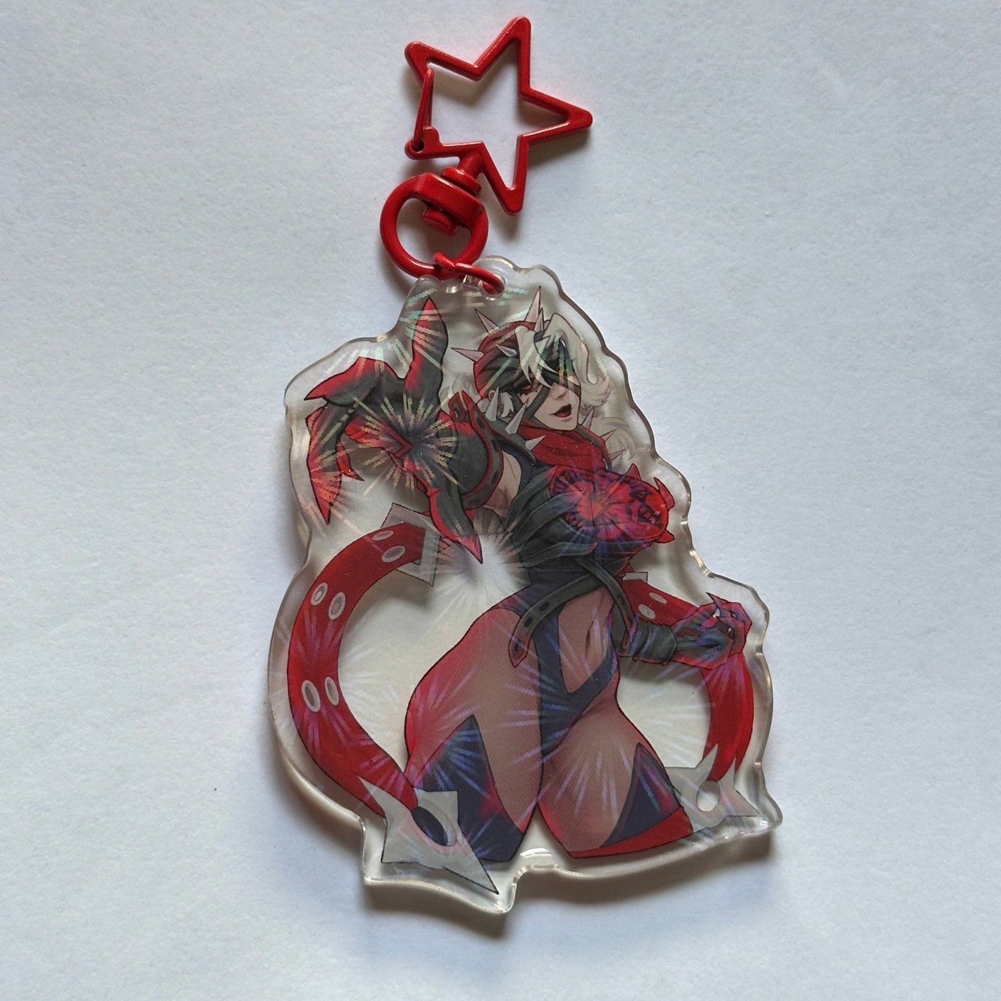 Malicious Miss Holo Acrylic Charm