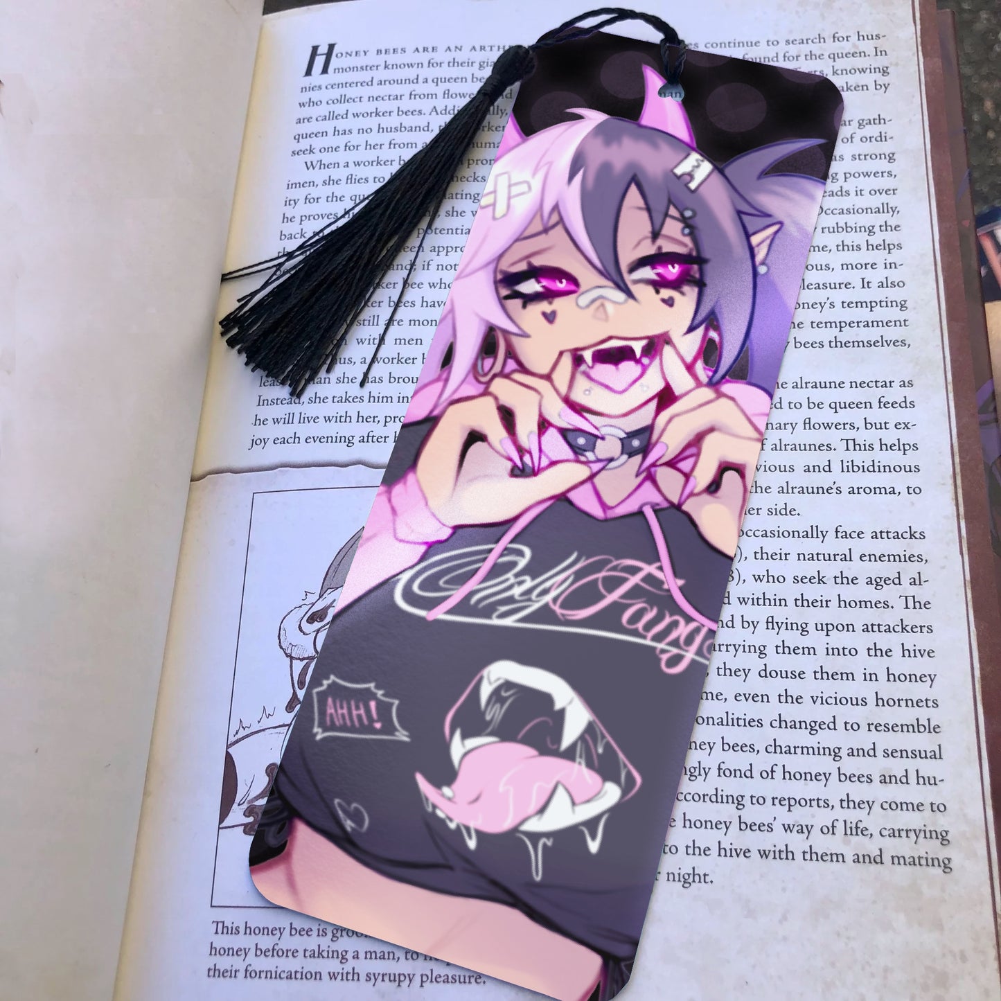 OnlyFanged DV Bookmark