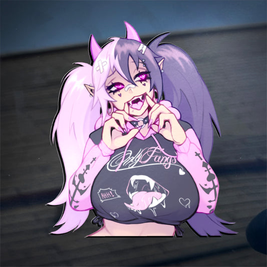 Onlyfanged 6’’ Car Sticker (Preorder))