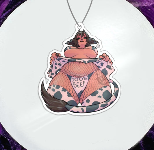 100% Beef Air Freshener (Preorder)